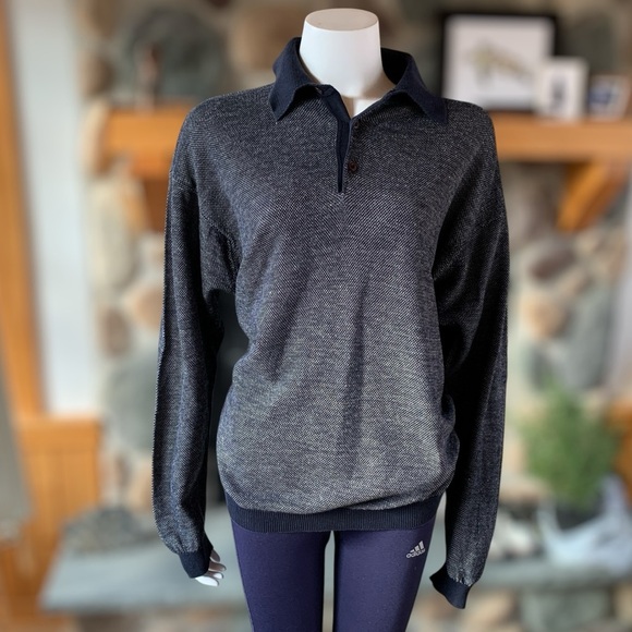 Les Copains long sleeve polo shirt - Picture 1 of 8